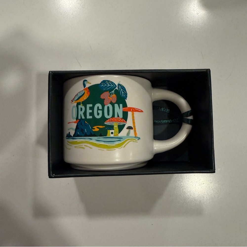 Starbucks Oregon Discovery Series Ornament 2oz